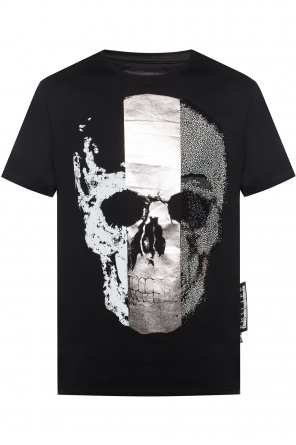 Skull motif t-shirt, zdjęcie 1 Skull motif t-shirt od Philipp Plein
